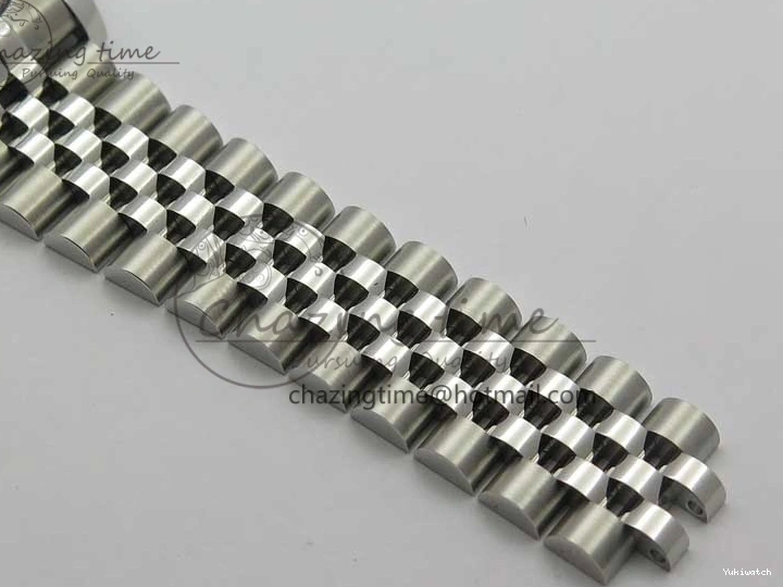 Dial Bracelet Markers Edition SH3135 116234 Roman on Black DateJust SS Jubilee 1:1 36 904L Steel Best ARF V3 0117